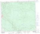 093P02 Tumbler Ridge Topographic Map Thumbnail