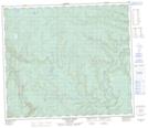 093P07 Sundown Creek Topographic Map Thumbnail 1:50,000 scale
