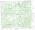 093P11 East Pine Topographic Map Thumbnail 1:50,000 scale