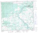 093P15 Sunset Prairie Topographic Map Thumbnail 1:50,000 scale