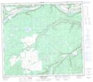 094A03 Moberly River Topographic Map Thumbnail 1:50,000 scale