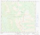 094B12 Mount Lady Laurier Topographic Map Thumbnail