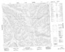 094E01 Laforce Creek Topographic Map Thumbnail 1:50,000 scale