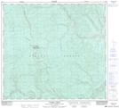094G07 Caribou Creek Topographic Map Thumbnail