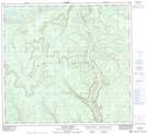 094G09 Donnie Creek Topographic Map Thumbnail 1:50,000 scale