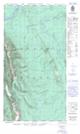 094G11E Minaker River Topographic Map Thumbnail