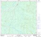 094G15 Bougie Creek Topographic Map Thumbnail 1:50,000 scale
