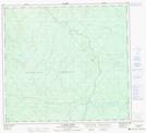 094H05 La Prise Creek Topographic Map Thumbnail 1:50,000 scale