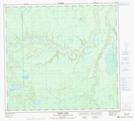 094H13 Tommy Lakes Topographic Map Thumbnail 1:50,000 scale