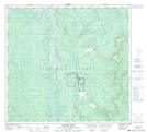 094J02 Prophet River Topographic Map Thumbnail 1:50,000 scale