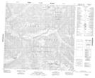 094K03 Churchill Peak Topographic Map Thumbnail 1:50,000 scale