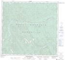 094K09 North Tetsa River Topographic Map Thumbnail 1:50,000 scale