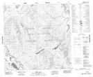 094M03 Scoop Lake Topographic Map Thumbnail 1:50,000 scale