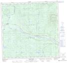 094M10 Grant Lake Topographic Map Thumbnail 1:50,000 scale