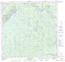 094M13 Egnell Lakes Topographic Map Thumbnail 1:50,000 scale