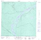 095B04 Betalamea Lake Topographic Map Thumbnail 1:50,000 scale