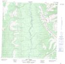 095C10 Tika Creek Topographic Map Thumbnail 1:50,000 scale