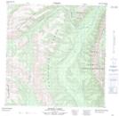 095C16 Etanda Lakes Topographic Map Thumbnail 1:50,000 scale