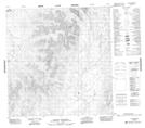 095D14 Mount Skonseng Topographic Map Thumbnail 1:50,000 scale