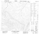 095F01 Clausen Creek Topographic Map Thumbnail 1:50,000 scale