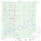 095G03 Nahanni Butte Topographic Map Thumbnail 1:50,000 scale