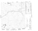 095I10 Gahtsahday River Topographic Map Thumbnail 1:50,000 scale