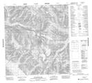 095L06 Avalanche Lake Topographic Map Thumbnail 1:50,000 scale