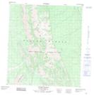095N03 Dusky Range Topographic Map Thumbnail