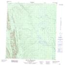 095N10 Mount Dahadinni Topographic Map Thumbnail 1:50,000 scale
