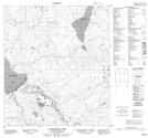 095O15 Notseglee Lake Topographic Map Thumbnail 1:50,000 scale