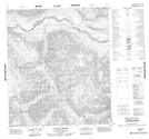 096D03 Nainlin Brook Topographic Map Thumbnail 1:50,000 scale
