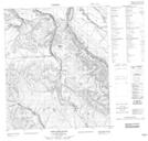 096D14 Dodo Mountain Topographic Map Thumbnail 1:50,000 scale