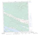 096E07 Norman Wells Topographic Map Thumbnail 1:50,000 scale