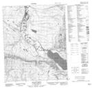 096E10 Dillon Creek Topographic Map Thumbnail 1:50,000 scale