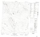 096F04 Yakeleya Lake Topographic Map Thumbnail 1:50,000 scale
