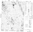 096F10 Tetso Lake Topographic Map Thumbnail 1:50,000 scale