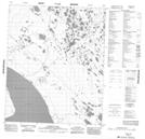 096F11 Neyele Lake Topographic Map Thumbnail 1:50,000 scale