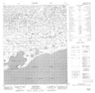 096J09 Mcgill Bay Topographic Map Thumbnail 1:50,000 scale