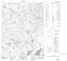 096J11 Katseyedie River Topographic Map Thumbnail