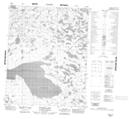 096K05 Tunago Lake Topographic Map Thumbnail
