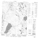 096K13 Tweed Lake Topographic Map Thumbnail 1:50,000 scale