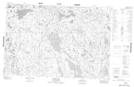 097B07 Tsoko Lake Topographic Map Thumbnail 1:50,000 scale