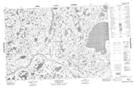 097B11 Tadenet Lake Topographic Map Thumbnail 1:50,000 scale