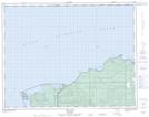 102I16 Cape Scott Topographic Map Thumbnail