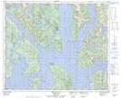 103H06 Hartley Bay Topographic Map Thumbnail 1:50,000 scale
