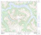 103H08 Gardner Canal Topographic Map Thumbnail 1:50,000 scale