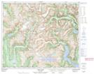 103H14 Foch Lagoon Topographic Map Thumbnail 1:50,000 scale
