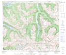 103I03 Alastair Lake Topographic Map Thumbnail 1:50,000 scale