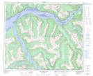 103I04 Port Essington Topographic Map Thumbnail 1:50,000 scale