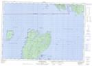 103J10 Dundas Island Topographic Map Thumbnail 1:50,000 scale